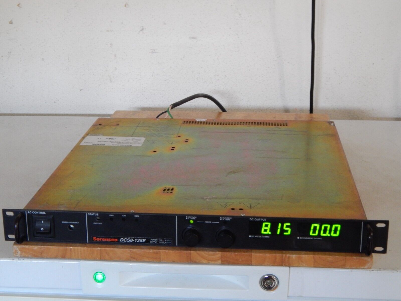 Sorensen DCS8-125E M9C (GPIB) DC Power Supply 8V @ 125A (5 in stock) Sorensen DCS8-125E M9C (GPIB) DC Power Supply 8V @ 125A (5 in stock)